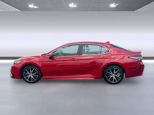 Supersonic Red 2021 Toyota Camry SE
