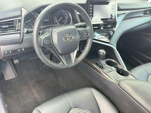 Supersonic Red 2021 Toyota Camry SE