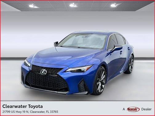 Blue 2022 Lexus IS 350 Base