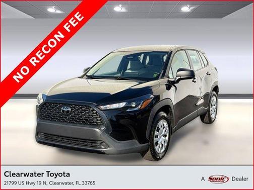 Jet Black 2023 Toyota Corolla Cross L