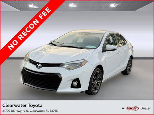 2016 Toyota Corolla S Plus
