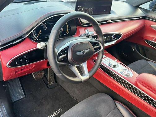 Adriatic Blue 2022 Genesis GV70 3.5T AWD Sport