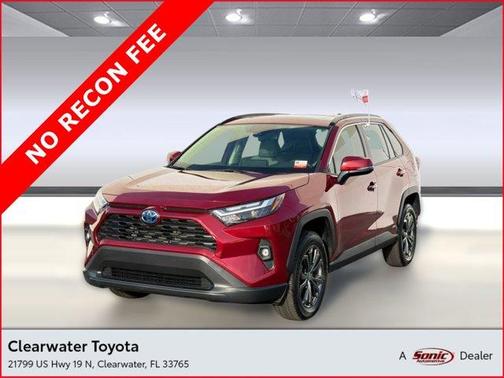 Ruby Flare Pearl 2024 Toyota RAV4 Hybrid XLE Premium