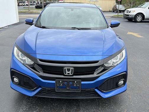 Aegean Blue Metallic 2018 Honda Civic EX