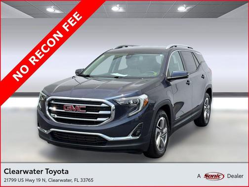 Blue Steel Metallic 2018 GMC Terrain SLT