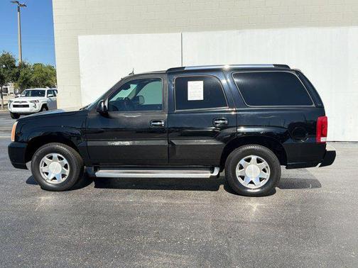 Sable Black 2003 Cadillac Escalade Base