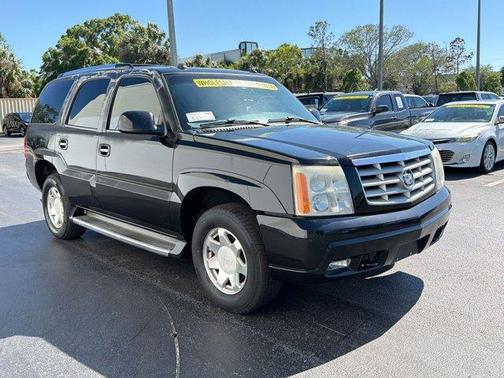 Sable Black 2003 Cadillac Escalade Base
