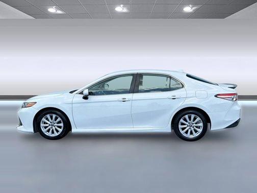 Super White 2019 Toyota Camry LE