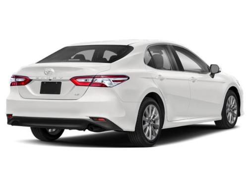 Super White 2019 Toyota Camry LE