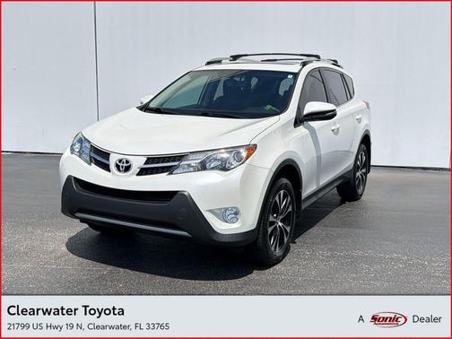 Blizzard Pearl 2015 Toyota RAV4 Limited