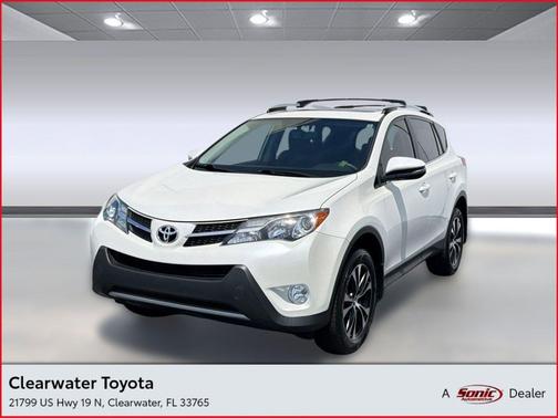 Blizzard Pearl 2015 Toyota RAV4 Limited