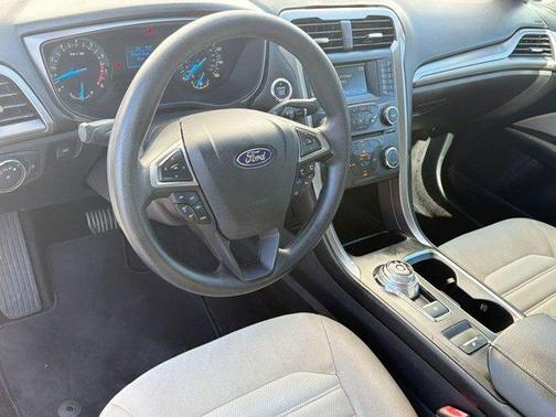 White Gold 2017 Ford Fusion S