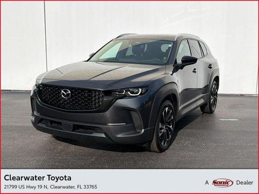 Jet Black Mica 2025 Mazda CX-50 Hybrid Premium Plus Package