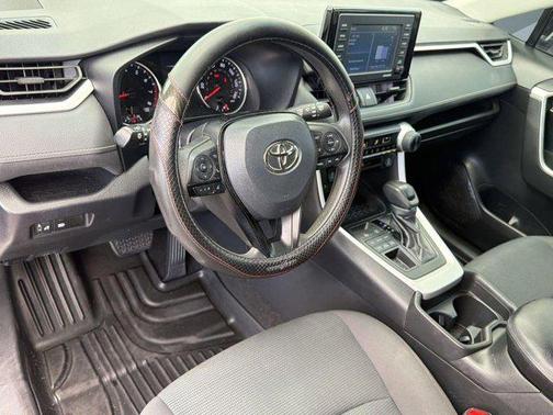 Super White 2021 Toyota RAV4 LE