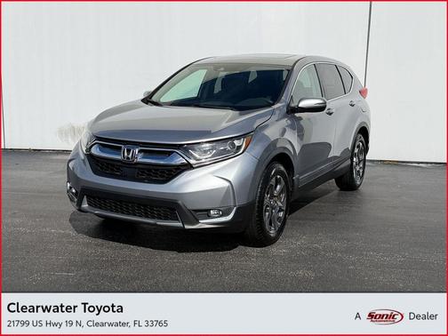 Lunar Silver Metallic 2017 Honda CR-V EX