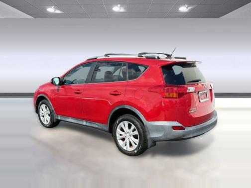 Red 2015 Toyota RAV4 Limited