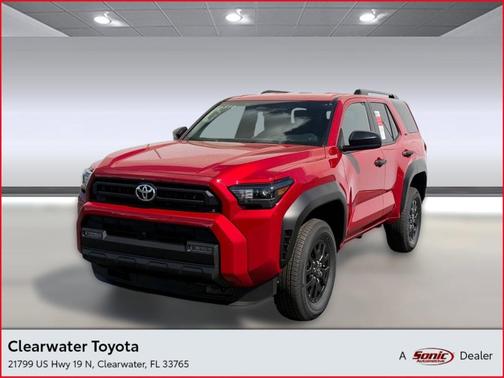 Supersonic Red 2026 Toyota 4Runner SR5