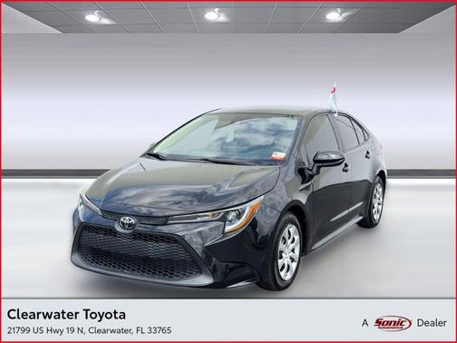 Black Sand Pearl 2022 Toyota Corolla LE