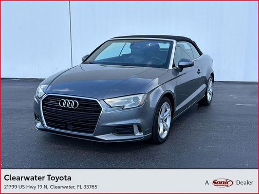 Gray 2017 Audi A3 Premium
