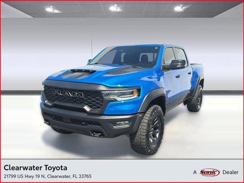 Hydro Blue Pearlcoat 2025 RAM 1500 RHO Crew Cab 4x4 5'7' Box