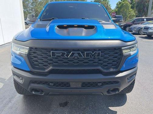 Hydro Blue Pearlcoat 2025 RAM 1500 RHO Crew Cab 4x4 5'7' Box