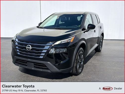 Super Black 2024 Nissan Rogue SV