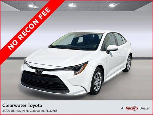 Ice Cap 2025 Toyota Corolla LE