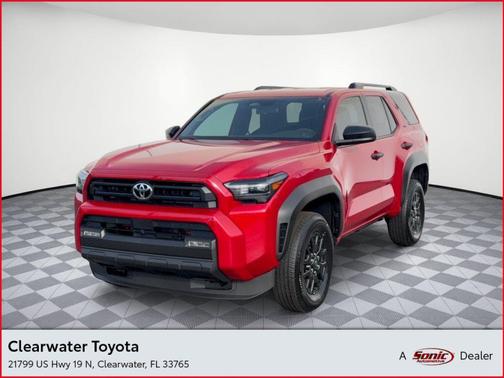 Supersonic Red 2026 Toyota 4Runner SR5