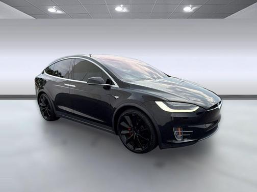 Black 2018 Tesla Model X P100D