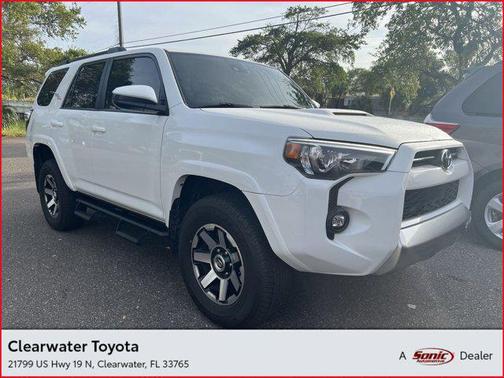 Super White 2021 Toyota 4Runner TRD Off Road