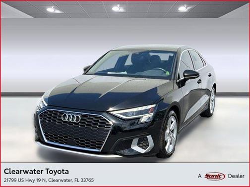 Mythos Black Metallic 2023 Audi A3 Premium