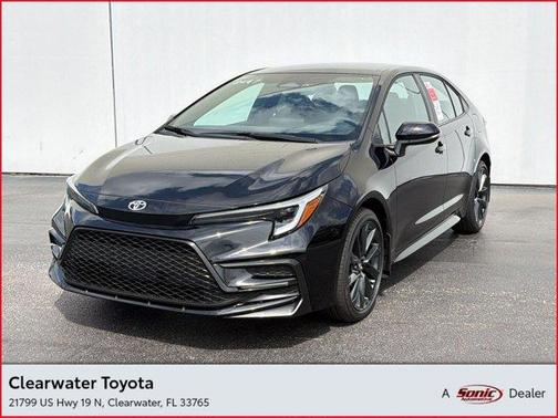 Midnight Black Metallic 2026 Toyota Corolla SE