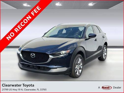 Deep Crystal Blue Mica 2023 Mazda CX-30 2.5 S Preferred Package