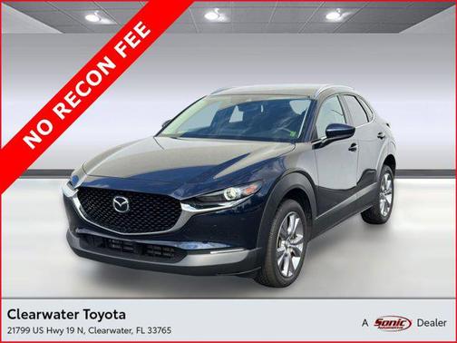 Deep Crystal Blue Mica 2023 Mazda CX-30 2.5 S Preferred Package