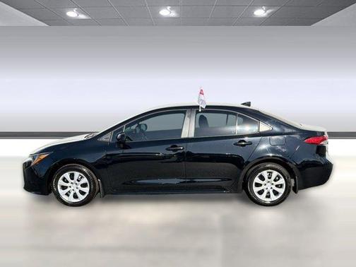 Midnight Black Metallic 2025 Toyota Corolla LE