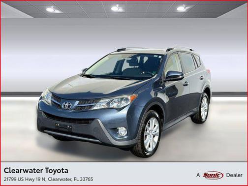 Blue 2014 Toyota RAV4 Limited
