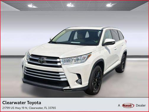 Blizzard Pearl 2019 Toyota Highlander XLE