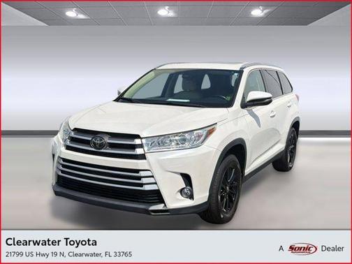Blizzard Pearl 2019 Toyota Highlander XLE