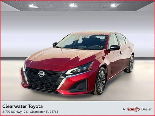 Red 2025 Nissan Altima SV FWD