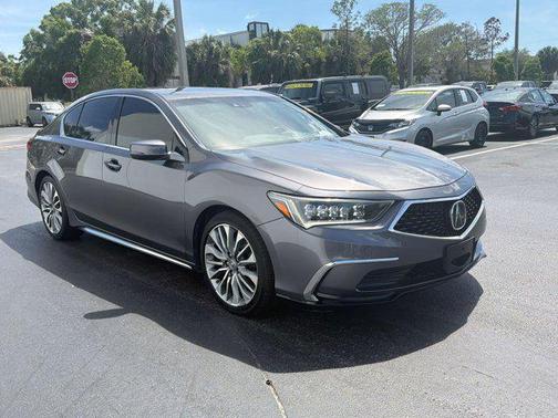Lunar Silver Metallic 2018 Acura RLX Technology Package