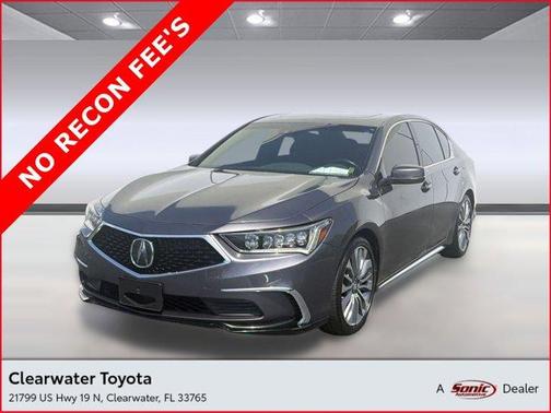 Lunar Silver Metallic 2018 Acura RLX Technology Package