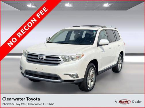 Blizzard Pearl 2012 Toyota Highlander Limited