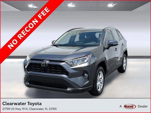 Gray 2020 Toyota RAV4 XLE