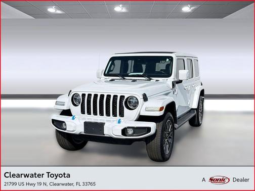 Bright White Clearcoat 2022 Jeep Wrangler Unlimited 4xe Sahara High Altitude