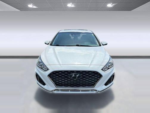 Quartz White Pearl 2019 Hyundai SONATA Limited