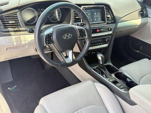 Quartz White Pearl 2019 Hyundai SONATA Limited