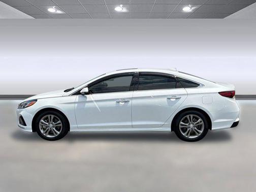 Quartz White Pearl 2019 Hyundai SONATA Limited