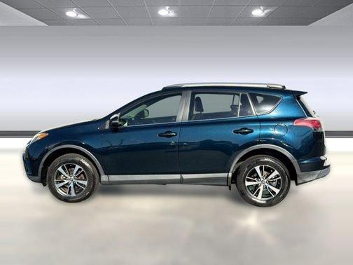 Blue 2018 Toyota RAV4 XLE