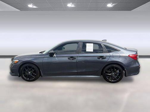 Gray 2022 Honda Civic Sport