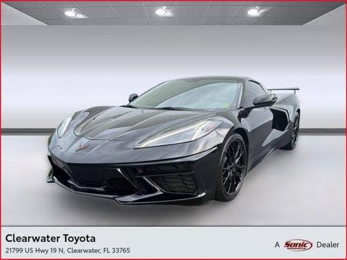 Black 2023 Chevrolet Corvette Stingray w/1LT